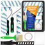 BGIUSQF Lot de 12 Pièces Kit Rouleau Peinture