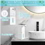 RDDAIPE 380ml Distributeur Savon Mousse Automatique, Distributeur Savon Automatique, Distributeur de Savon Automatique, Mural, s
