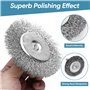 Tige Hexagonale Brosse Perceuse Metal