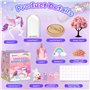 RDDAIPE DIY Veilleuse Licorne Fille, Licorne Bricolage Enfant Loisirs Créatifs Activités Manuelles Fille 3 4 5 6 7 8 9 10 11 12 