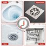 BBLTIFF Furet Deboucheur Canalisation, Deboucheur wc 5m × 6 mm, Furet Plomberie avec Manivelle, Deboucheur Evier, Deboucheur Toi