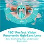 Anti-buée Anti-Fuite Masque Piscine Enfant avec Pochette de Rang