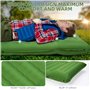 NEMMXUB Tapis de Camping Gonflable Ultraléger avec Oreiller - Matelas Gonflable 1 Place, Matelas autogonflant de Camping, Tapis 