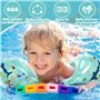 ZQEJEFD Brassard Enfant, Brassard Gonflable Bebe, Brassard Bebe 1-4Ans, Brassard avec 3 Airbags Indépendants, Brassard pour Enfa