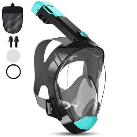 RDDAIPE Masque de Plongée Intégral Adulte L/XL