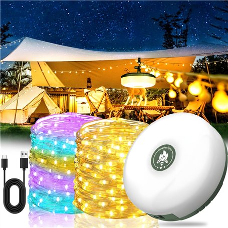 Vautvis Guirlande Lumineuse De Camping