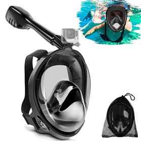 ZPQAODI Masque de plongée intégral avec tuba