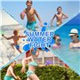 FAMKEEP 18pcs Petit Pistolet à Eau,Jouet Pistolet à Eau pour Enfant,Jouets de l'eau,D'été Piscine Extérieure de Jardin Plage pou