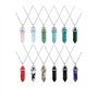YiYaO Pendentifs Point de Quartz