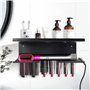 Lumclaw Support mural pour bigoudis Dyson Airwrap - Support de rangement pour outils de soins capillaires