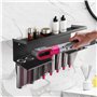 Lumclaw Support mural pour bigoudis Dyson Airwrap - Support de rangement pour outils de soins capillaires