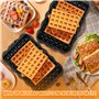 Accessoires Air Fryer | 2 pièces d'insertion de gaufres pour Ninja AF400EU & AF500EU & AF300EU | Air Fryer Accessories | Accesso