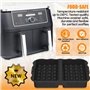 Accessoires Air Fryer | 2 pièces d'insertion de gaufres pour Ninja AF400EU & AF500EU & AF300EU | Air Fryer Accessories | Accesso