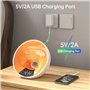 EDUP IN Lampe de Réveil, Réveil lumineux, Wake up light, Simulateur de l'Aube et Aide au Sommeil Contrôle APP Double Snooze Réve