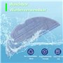 BECILES Lot de 3 serpillères de rechange en microfibre pour aspirateur Roborock S7 S7Plus T7 T7plus T7SPlus - Réutilisables et l