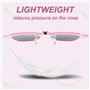 FUIPVGI 2 Pièces Clip Lunettes de Soleil Enfant Clip Lunettes de Soleil Polarisées Clip Lunettes Polarisant Pour Garçons et Fill