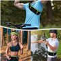 Ceinture de Course à Pied Homme et Femme, Sac Banane de Sport Etanche, Sac Banane léger et réglable avec Ceinture élastique, pou