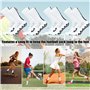 MHDUYEG 4 Paires Chaussettes de Football 38-45 Chaussette Antidérapante Foot Homme Femme, Sports de Plein Air Chaussettes de Cou