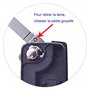 ANGOFIZ Coque Clé Télécommande 4 Boutons CE0523 Lame VA2 Compatible avec Peugeot 807 1007 Citroen C8 Fiat ULYSSE