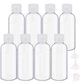 8 Pièces 100ml Flacons Vide de Voyage