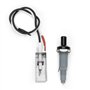onlyfire Kit d’allumage à batterie avec bouton-poussoir pour barbecue à gaz Weber Spirit Genesis, platine, argent et or