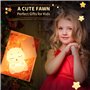 Diboniur Veilleuse Enfant Rechargeable Veilleuse Bébé Lampe, 7 Couleurs LED Veilleuse Filles, Silicone Lampe de Chevet Tactile p