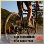 CPYJW 8 Pièces Entretoises de Plaquettes de Frein à Disque Hydraulique,Freins à Disque de Vélo séparateur de Frein de vélo de Mo