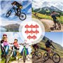 CPYJW 8 Pièces Entretoises de Plaquettes de Frein à Disque Hydraulique,Freins à Disque de Vélo séparateur de Frein de vélo de Mo