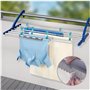 LiJuanWang Etendoir Chaussette,4 Pièces Porte-pièces Coupe-Vent,Petit séchoir à Linge,Porte-Chaussettes Coupe-Vent Etendoir sous