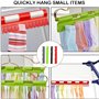 LiJuanWang Etendoir Chaussette,4 Pièces Porte-pièces Coupe-Vent,Petit séchoir à Linge,Porte-Chaussettes Coupe-Vent Etendoir sous