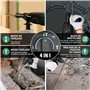 STANEW Marteau Perforateur Filaire SDS Plus 950W, Marteau Perforateur 0-1150RPM/5100BPM avec 4 fonctions et embrayage de sécurit