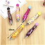 NUOBESTY Boule De Bowling Courte Boule De Petanque 10pcs stylos stylo à bille en forme de bowling repéré stylo durable stylos po