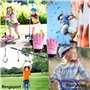 Senyanoe Lot de 2 paires de gants de cyclisme pour enfants, gants de sport, gants de vélo pour garçons et filles, mitaines sans 