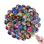 Domkan 100 Pièces 25mm Decoration Cabochon Rond