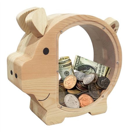 FINDAMAZE Tirelire en Bois pour Enfants