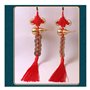 YANGWEN 2 Pièces WU Lou Gourd Feng Shui pièces Chinoises de la Chance pièces de Feng Shui Nœud Chinois et Monnaie Porte-Bonheur 