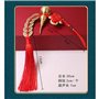 YANGWEN 2 Pièces WU Lou Gourd Feng Shui pièces Chinoises de la Chance pièces de Feng Shui Nœud Chinois et Monnaie Porte-Bonheur 