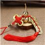 YANGWEN 2 Pièces WU Lou Gourd Feng Shui pièces Chinoises de la Chance pièces de Feng Shui Nœud Chinois et Monnaie Porte-Bonheur 