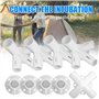 YueWan Connecteur de tonnelle en plastique - Pièces de rechange pour tonnelle de 3 x 3 m