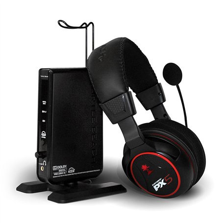 Turtle Beach - EAR FORCE PX5 CASQUE SANS FIL PROGRAMMABLE 7.1DB POUR PS3 COMPATIBLE XBOX 360 TURTLE BEACH