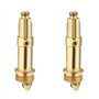 2 Pièces Noyau Rebondissant Drain, Pop-up Boulon en Laiton, Bouchon en Laiton à Ressort, Baignoire Bassin Drain Stopper, Bassin 