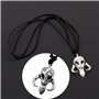 Fengguock 2 Pièces Pendentif Mandalorian, Yoda Alliage Collier, Collie Mandalorien Yoda, Périphériques De Film Pendentif, Baby Y