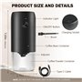 USB Rechargeable Moulin a Cafe avec Meule en Céramique et Brosse Coffee Grinder Rugosité R