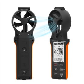 Anémomètre Numérique portable HVAC testeur de vitesse du vent mesure la vitesse du vent m/s