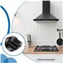 Zwenjuan Bouton Plaque de Cuisson,4pcs Boutons de Commande Universels,Bouton de Cuisinière,Bouton pour Réchaud à Gaz,pour Presqu