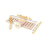 Jouets molaires Jouet de Hamster Accessoire