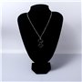 ZoCKZ Lot de 2 colliers avec pendentif symbole berserk du guerrier fou de la mythologie viking nordique - Bijoux tendance - Noir