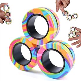 Yeefunjoy Anneaux magnétiques Fidget Toy