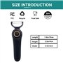 Fitdays Éplucheur Électrique Orbital Sans Fil | 3 Lames Inox Multifonctions (Pommes/Carottes) | Type-C Rechargeable & Léger | Sé