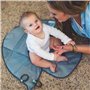 Tapis a Langer Matelas a Langer de Voyage Sac de Rangement pour Organisateur de Tapis de Voyage avec Coussins de Tete Home pour 